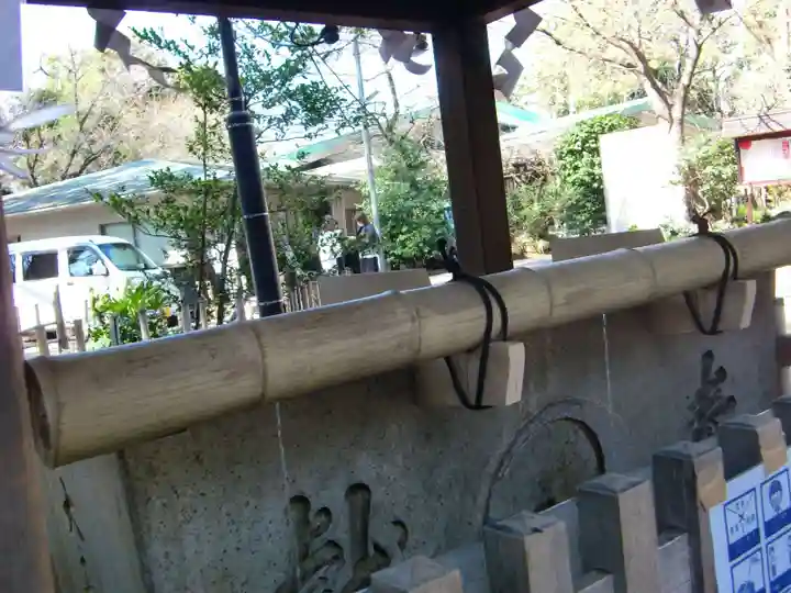 代々木八幡宮の手水舎