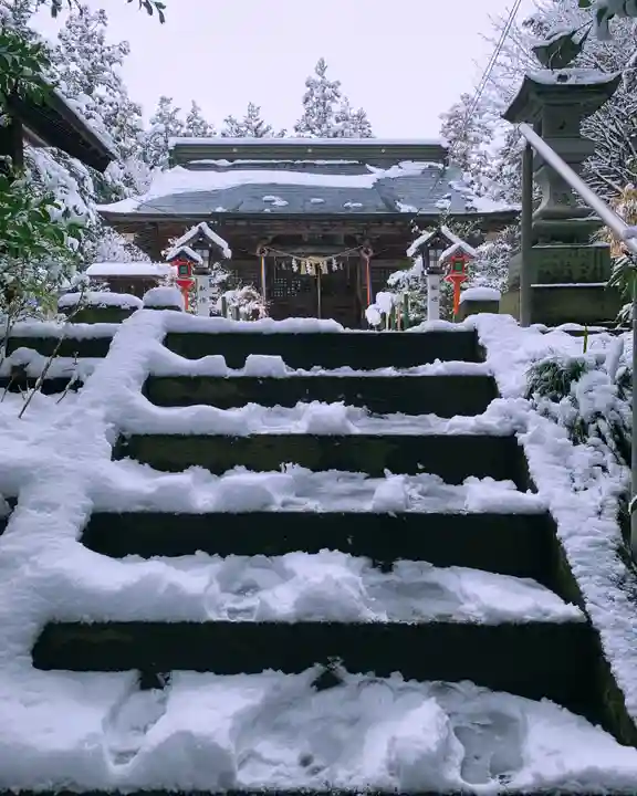 滑川神社 - 仕事と子どもの守り神(福島県)