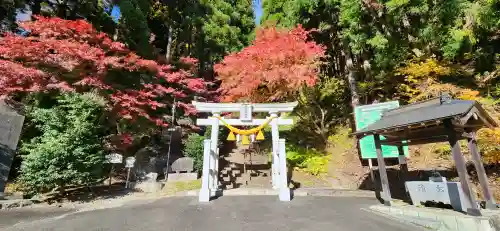 木幡山隠津島神社(二本松市)の鳥居