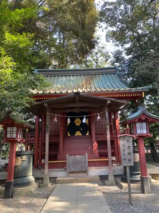 武蔵一宮氷川神社の末社・摂社