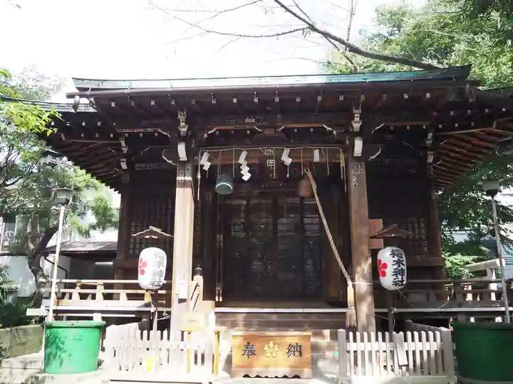 櫻木神社の本殿・本堂