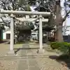 雷神社の鳥居