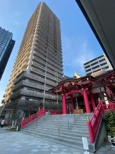成子天神社の本殿・本堂