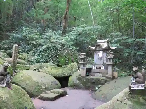 石穴稲荷神社の末社