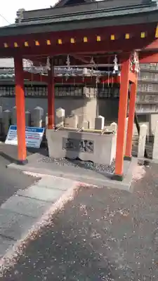 島田神社の手水舎