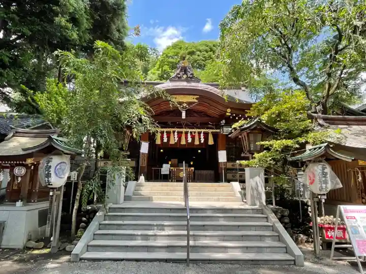 子安神社の本殿・本堂