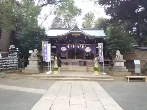 中目黒八幡神社の本殿・本堂