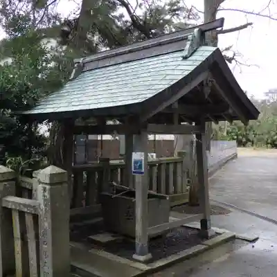 賀露神社の手水舎