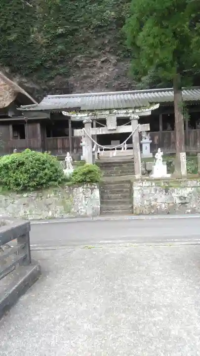 身濯神社の鳥居