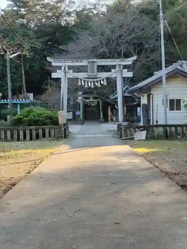 前玉神社の鳥居