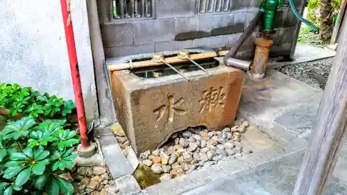 大杉大神の手水舎