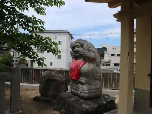 舞子六神社の像