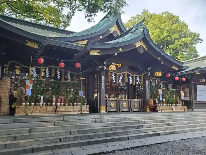 検見川神社の本殿・本堂