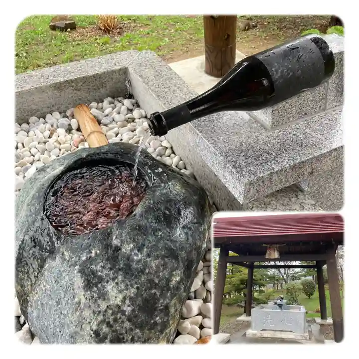 仁木神社の手水舎