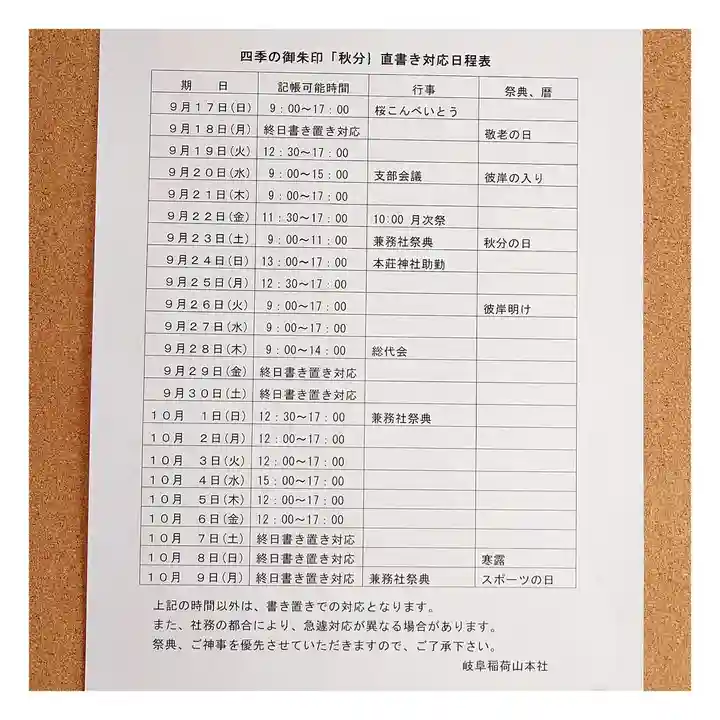 岐阜稲荷山本社(岐阜県)