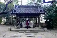 白山媛神社(上条白山媛神社)の手水舎