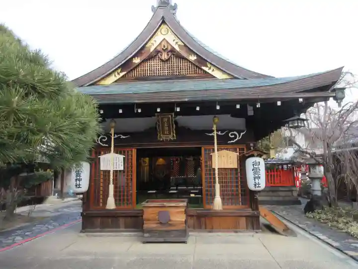 御霊神社の本殿・本堂