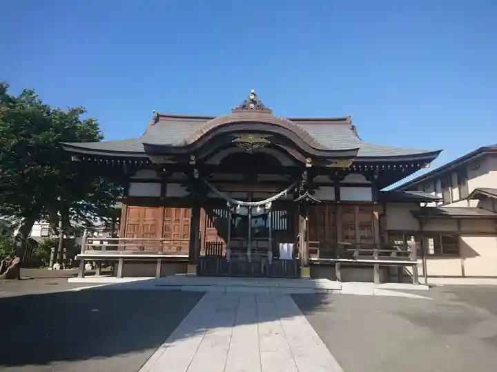 子守神社の本殿・本堂