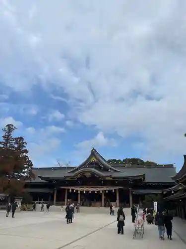 寒川神社の本殿・本堂