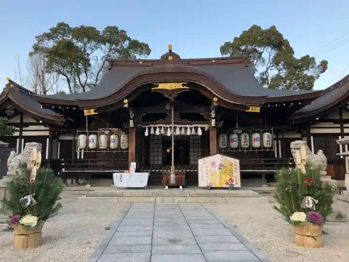 荒井神社の本殿・本堂