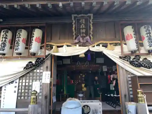 橿森神社の本殿・本堂