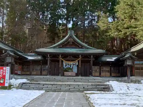 函館護國神社の本殿・本堂