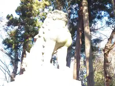 武水別神社の狛犬