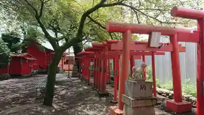 笠森稲荷神社の鳥居