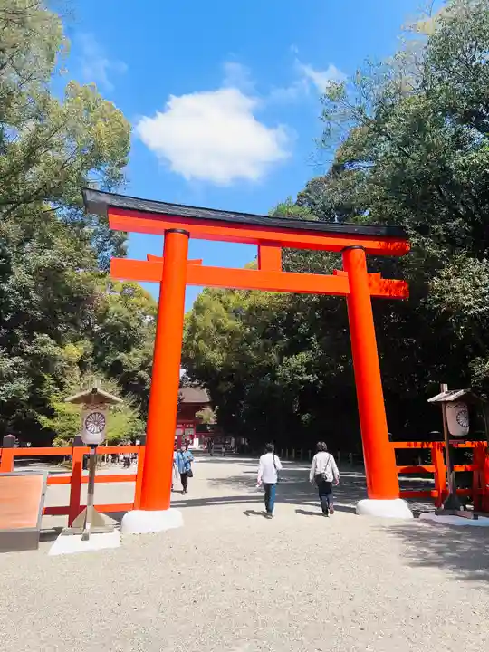 賀茂御祖神社(下鴨神社)の鳥居