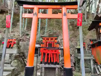 伏見稲荷大社　御膳谷奉拝所(京都府)