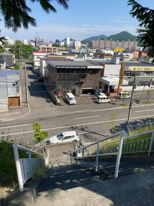 上手稲神社の周辺