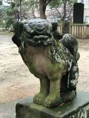 松原神社の狛犬