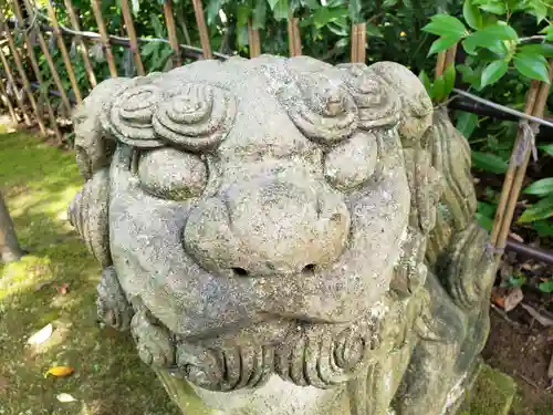 須天熊野神社の狛犬