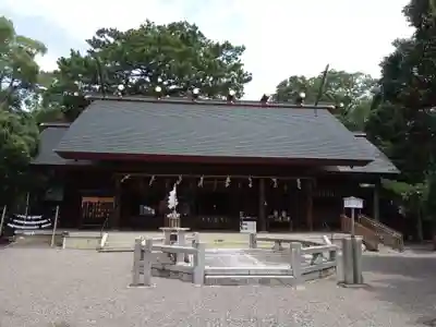 安久美神戸神明社の本殿・本堂