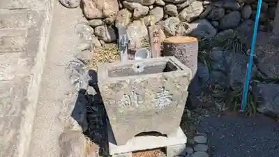 定林寺の手水舎