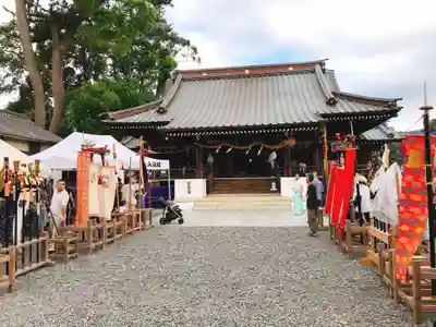 焼津神社の本殿・本堂