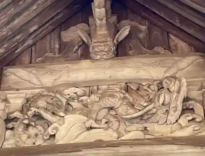 八所神社の芸術