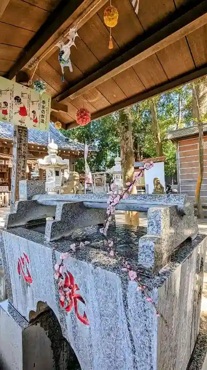 大宮・大原神社の手水舎