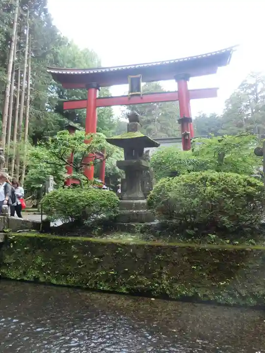 北口本宮冨士浅間神社の鳥居