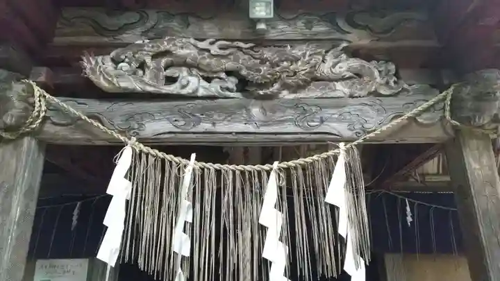 胎安神社の芸術