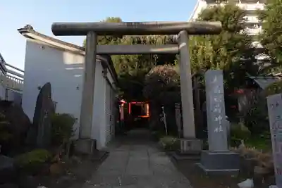大島稲荷神社の鳥居