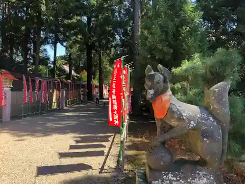 竹駒神社の狛犬