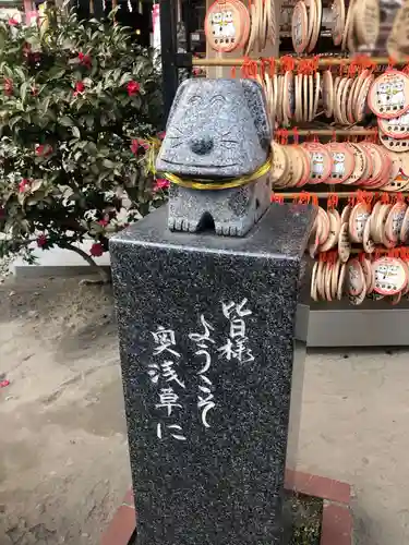 今戸神社の狛犬