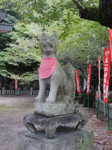 正一位稲荷大明神の狛犬