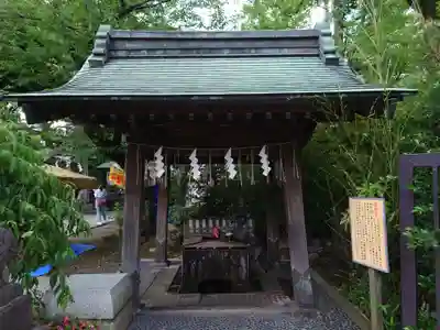 素盞雄神社の手水舎