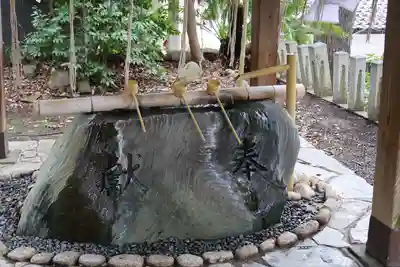 山王神社の手水舎