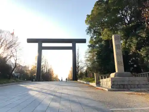 靖國神社の鳥居
