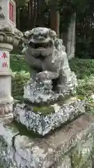 吉田八幡神社の狛犬