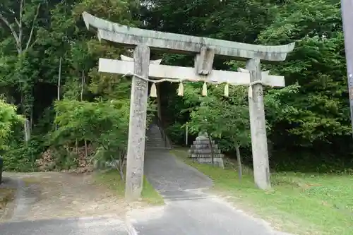 葛上神社の鳥居