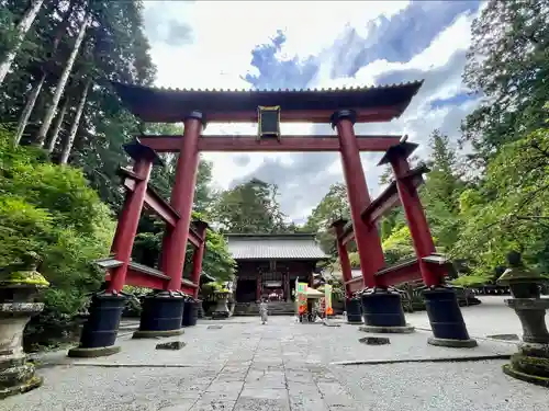 北口本宮冨士浅間神社の鳥居